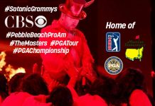 CBS, Home of the PGA Tour and Masters, Broadcasts Satanic Grammys Show Sam Smith's Satanic PGA Tour