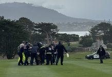 Caddie Collapses at Pebble Beach Pro Am, Requires CPR Caddie at the Pebble Beach Pro-Am receives CPR
