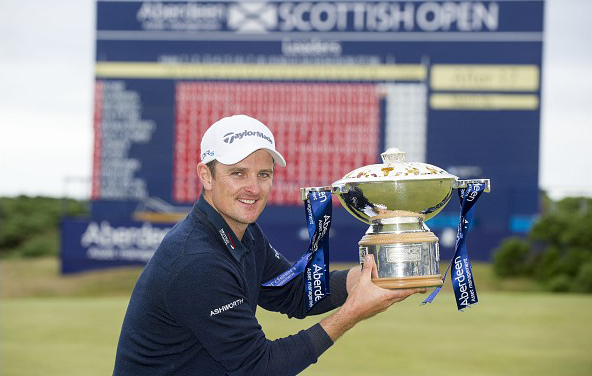Justin Rose Wins 2014 Scottish Open