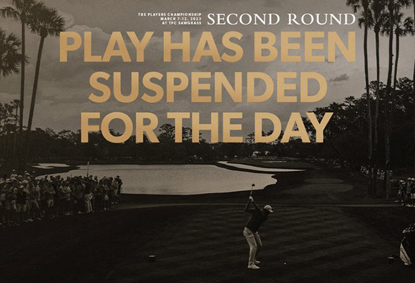 2023 The Players Suspended