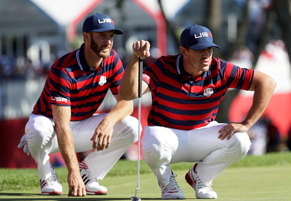 Dustin Johnson and Brooks Koepka Ryder Cup