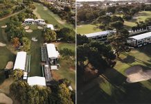 Photos: LIV Golf Builds “Party Hole” at Australia Event