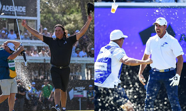 Pat Perez and Chase Koepka LIV Golf Adelaide