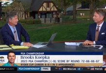 ICYMI: Brandel Chamblee Malfunctions On Live TV, Required Reboot Brad Faxon Brandel Chamblee Golf Channel Ryder Cup