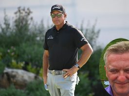 Phil Mickelson and Golfweek's Eamon Lynch