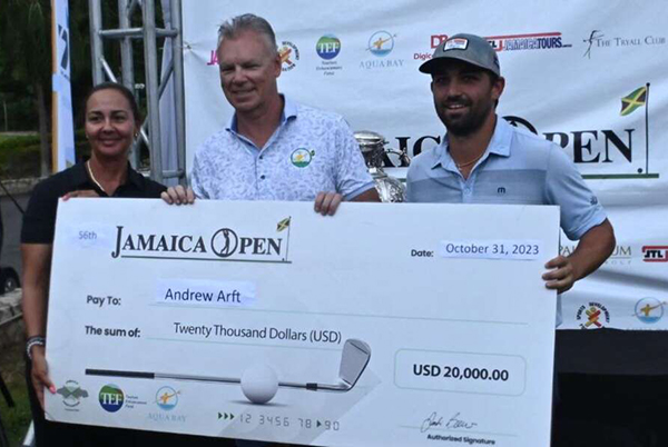Andrew Arft Wins Jamaica Open
