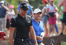 Golf Twitter Bashes Rory McIlroy For Sucker Punching Henrik Stenson Rory McIlroy and Henrik Stenson