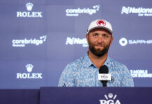 Golf Channel Analysts Attack, Threaten Jon Rahm After Press Conference at PGA Jon Rahm 2024 PGA Championship