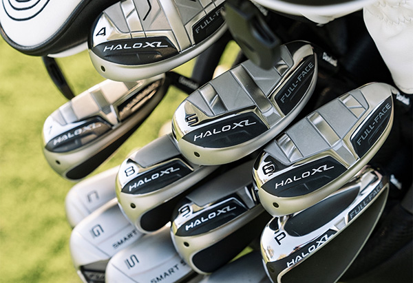Set Di Ferri Da Golf Cleveland Launcher XL Halo Nuovi 2024 - 5-PW, Scelta Tra Albero In Grafite O Acciaio, Alto Lancio