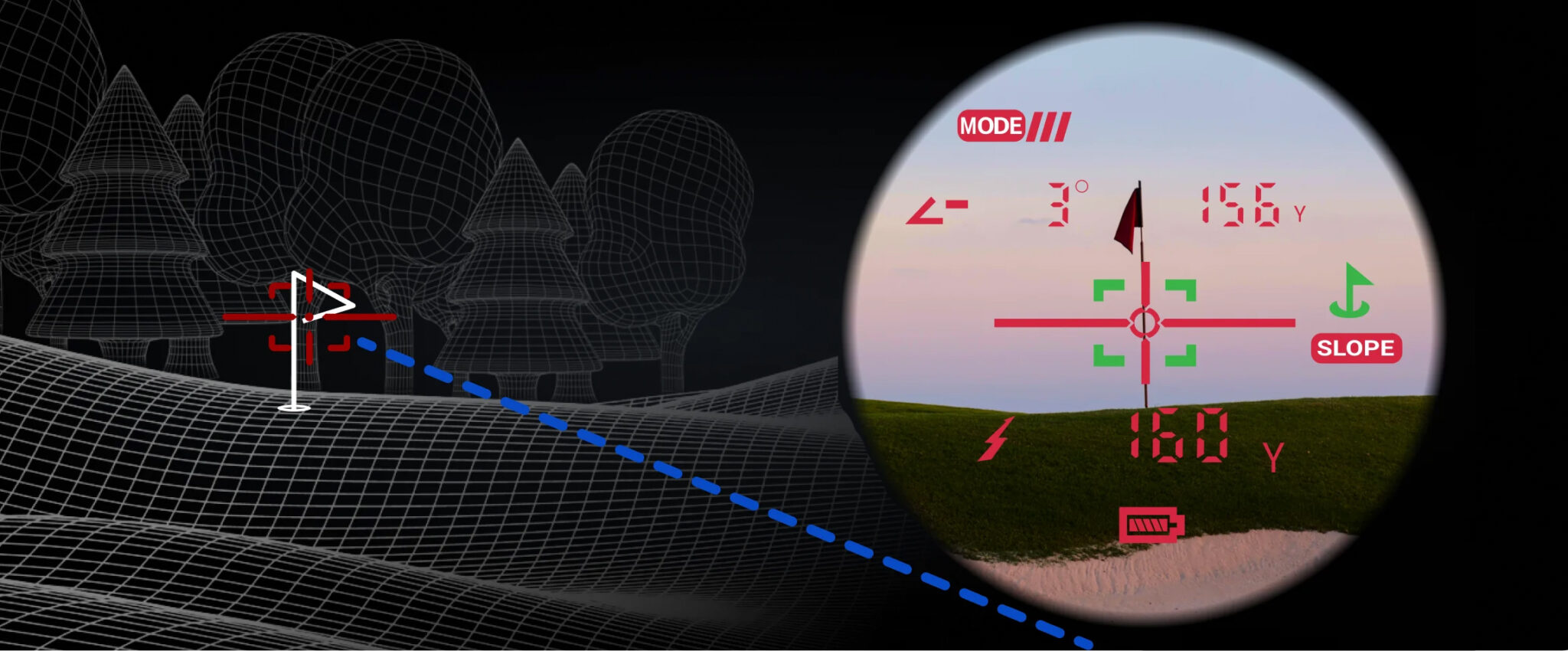 Golf Gear Blue Tees Series 4 Ultra Laser Rangefinder Pro Golf Weekly