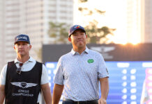 Byeong Hun An, Tom Kim Share 54-Hole Lead at Genesis Championship 2024 Genesis Championship Byeong Hun An Leads Round 3