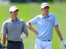 Hero Dubai Desert Classic Rory McIlroy and Tom McKibbin