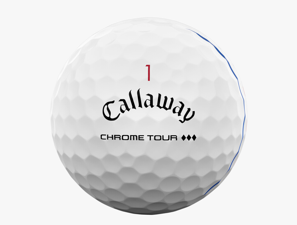 PGW-2025 Callaway Golf Balls Chrome Tour Triple Diamond 2025 Callaway Golf Balls Chrome Tour Triple Diamond