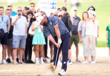 Watch: Jon Rahm Makes Eagle After Tee Shot Lands in Waste Area 2025 Hero Dubai Classic Jon Rahm Rd 1