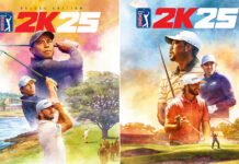 PGA Tour 2K25 Features Tiger Woods and a Surprising Duo on Cover 2025 PGA Tour 2K25 Cover Tiger Woods