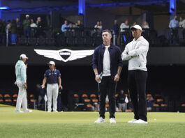 2025 TGL Rory McIlroy Tiger Woods