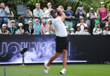 LIV Golf Singapore: DJ, Niemann Enter Final Round Tied Up 2025 LIV GOLF Singapore Dustin Johnson Co-Leads Round 2
