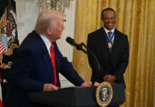 “Amazing Guy Who Lives a Life of Pain”: President Donald Trump Defends Tiger Woods 2025 President Trump Tiger Woods White House