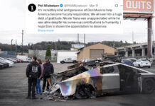 Phil Mickelson Supports Elon Musk in Face of “Terrorist” Attacks on Tesla Tesla Terrorism Elon Musk Phil Mickelson