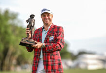 Winner’s Circle: Justin Thomas Ends Drought, Claims 16th Tour Title at RBC Heritage 2025 RBC Heritage Justin Thomas Wins Trophy