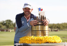 Brian Harman Conquers Wind and Emotion to Win 2025 Valero Texas Open 2025 Valero Texas Open Brian Harman Wins Trophy