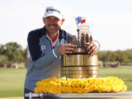 2025 Valero Texas Open Brian Harman Wins Trophy
