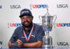 J.J. Spaun Thought He Had Done Enough. Presidents Cup Snub Says Otherwise 2025 US Open JJ Spaun Wins Media Press Conference Trophy