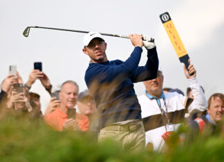 McIlroy’s New Career Goal: A Double Grand Slam 2025 British Open Primer Rory McIlroy Tee Shot