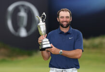 Scottie Scheffler’s Historic Triumph at the 153rd Open Championship 2025 British Open Scottie Scheffler Wins Pose Trophy