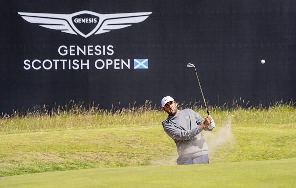 2025 Scottish Open Primer Scottie Scheffler Bunker