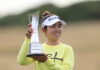 Miyu Yamashita Stuns at AIG Women’s Open, Claims First Major and LPGA Title 2025 AIG Womens Open Miyu Yamashita Wins Trophy