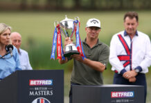 Alex Noren Wins British Masters, Rasmus Hojgaard Secures Ryder Cup Spot 2025 Betfred British Masters Alex Noren Wins Trophy