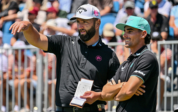 2025 LIV Golf Indianapolis Jon Rahm Joaquin Niemann
