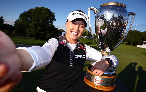 2025 LPGA CPKC Womens Open Brooke Henderson Wins Selfie