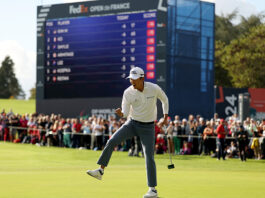 2025 French Open Michael Kim Wins Putt