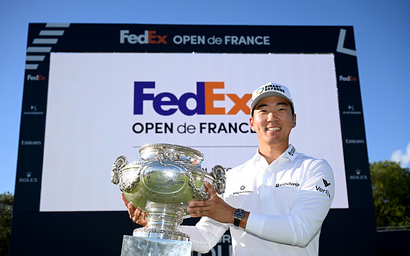 2025 French Open Michael Kim Wins Trophy