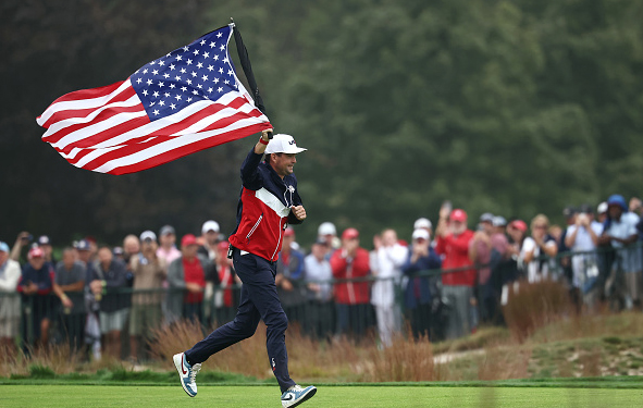 2025 Ryder Cup Keegan Bradley Flag