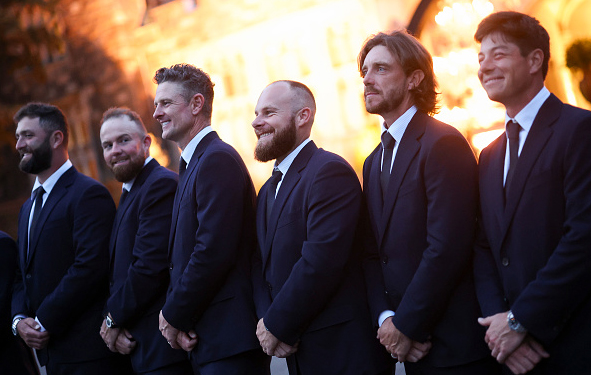 2025 Ryder Cup Photos Gala Europe Team