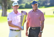 Genesis Invitational: Jacob Bridgeman Hangs on, Wins Maiden PGA Tour Title 2026-Genesis Invitational Jacob Bridgeman Wins W Tiger