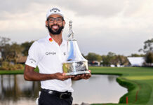 Akshay Bhatia Edges Daniel Berger in Playoff Thriller at Arnold Palmer Invitational 2026-Akshay Bhatia Wins Arnold Palmer Invitational Trophy
