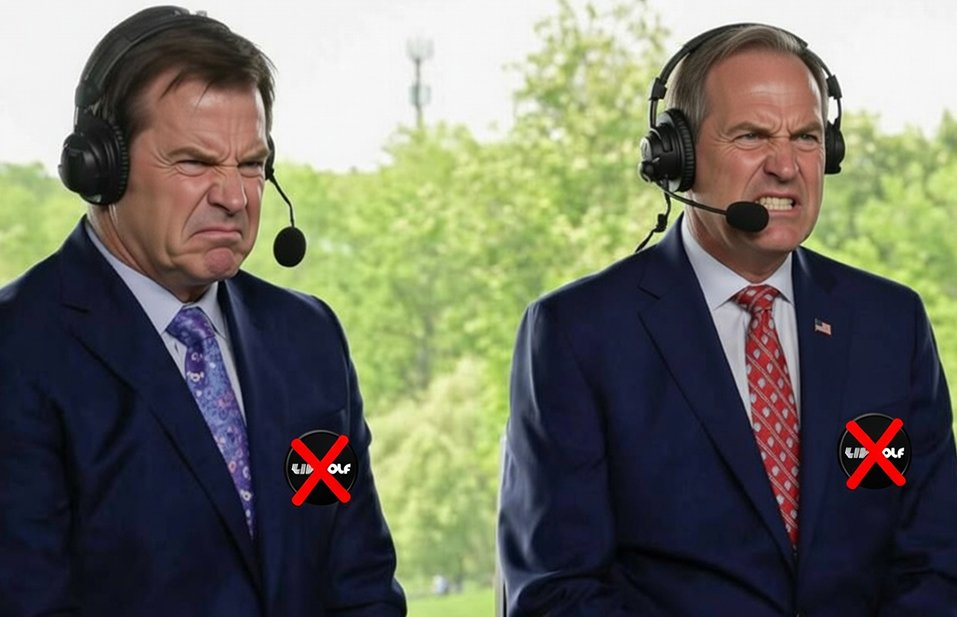 Nick Faldo and Jim Nantz