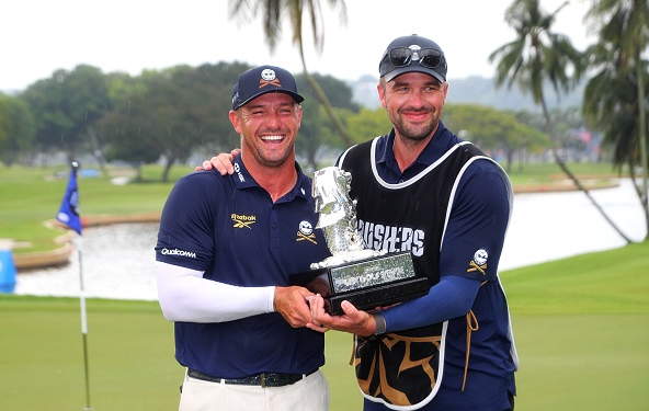 2026-LIV Golf Singapore Bryson DeChambeau Wins Trophy