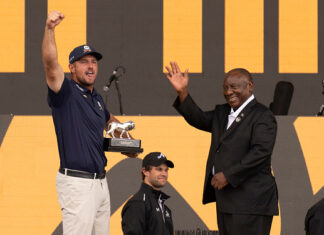 LIV Golf South Africa: Bryson DeChambeau Claims Second Straight Victory on Upstart Circuit 2026-LIV Golf South Africa Bryson DeChambeau Wins President Ramaphosa