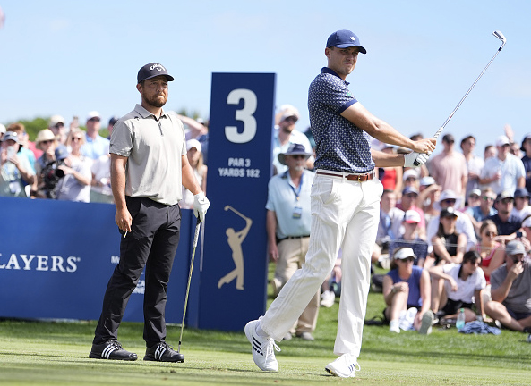 2026-Players Championship Ludvig Aberg Leads Xander Schauffele 54 Holes