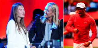 Vanessa and Kai Trump Spotted Cheering on Tiger Woods’ TGL Team Vanessa Trump Tiger Woods TGL Kai Trump