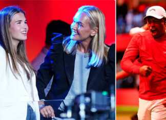 Vanessa and Kai Trump Spotted Cheering on Tiger Woods’ TGL Team Vanessa Trump Tiger Woods TGL Kai Trump