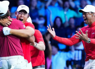 Tom Kim’s Clutch Hole-in-One Sparks Rigging Rumors Among Golf Fans on X TGL Tom Kim Hole in One Scandal