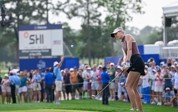 Nelly Korda Wins 2026 The Chevron Championship Chips on 18