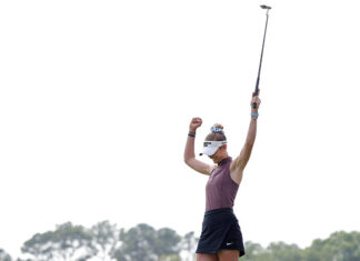 Nelly Korda Dominates to Claim Third Career Major Title at 2026 Chevron Championship Nelly Korda Wins 2026 The Chevron Championship Raises Putter