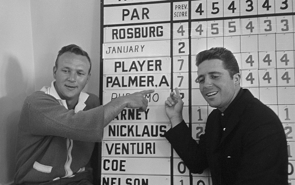 Masters History Big 3 Palmer Nicklaus Player 1960